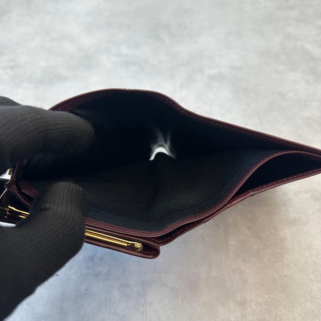 GIVENCHY 4Gロゴモチーフ がま口 二つ折り財布 コンパクトウォレット①