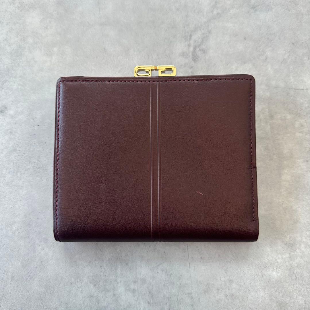 GIVENCHY 4Gロゴモチーフ がま口 二つ折り財布 コンパクトウォレット①