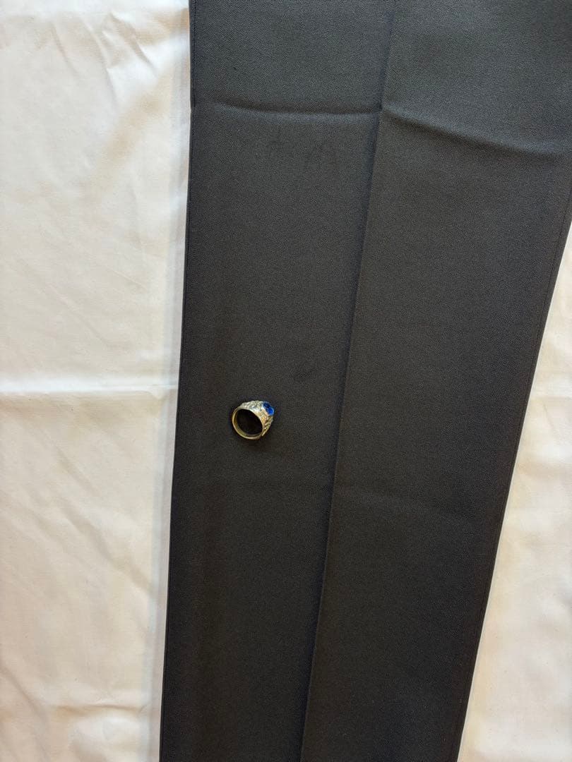 Levi'sアクションスラックス ブラックmade in USA 34×29