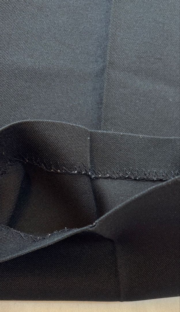 Levi'sアクションスラックス ブラックmade in USA 34×29