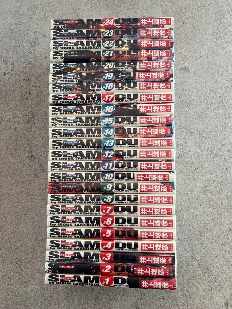 5/8迄 新品・未使用SLAM DUNK(スラムダンク)完全版全24巻全巻セット