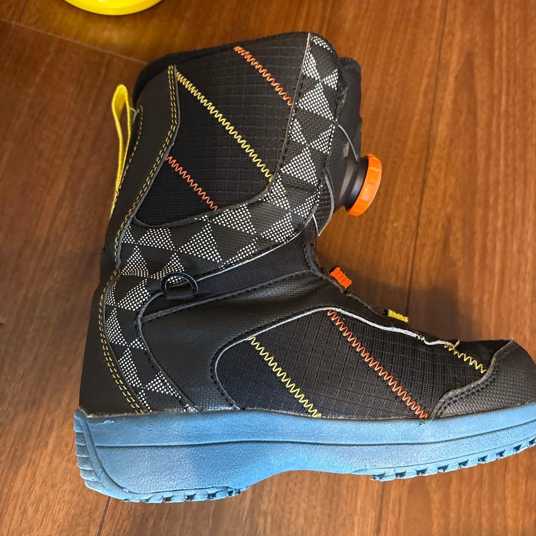 キッズ　スノーボード 120cm ビンディング　ブーツ　3点セット