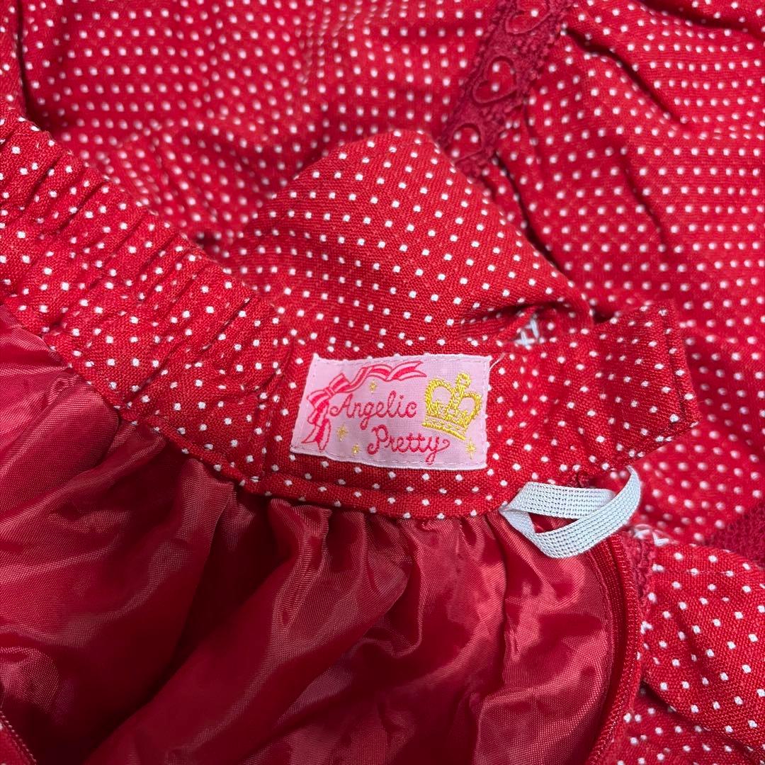 アンジェリックプリティ スカート ドット柄