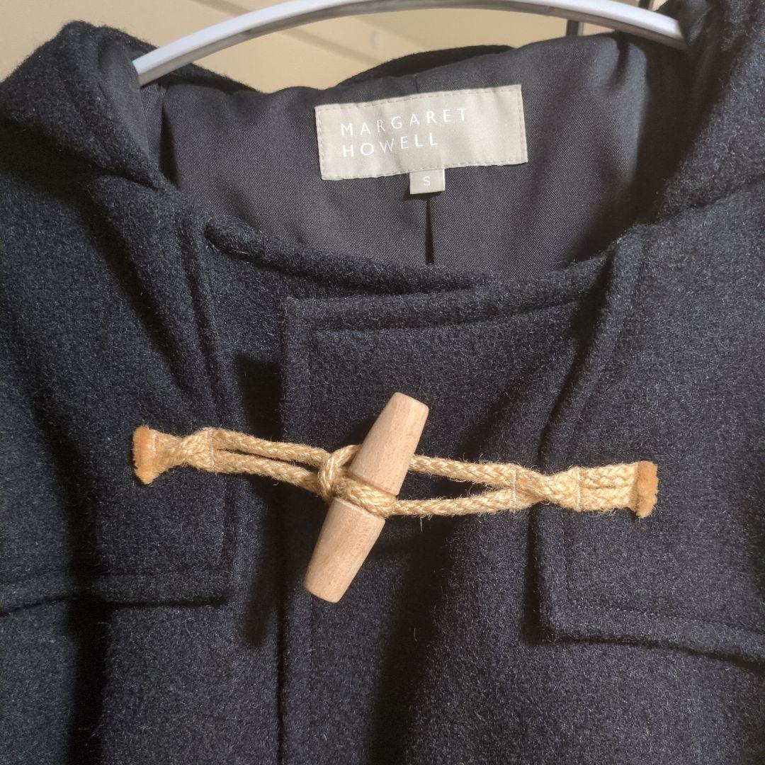 MARGARET HOWELL ネイビー ダッフルコート S