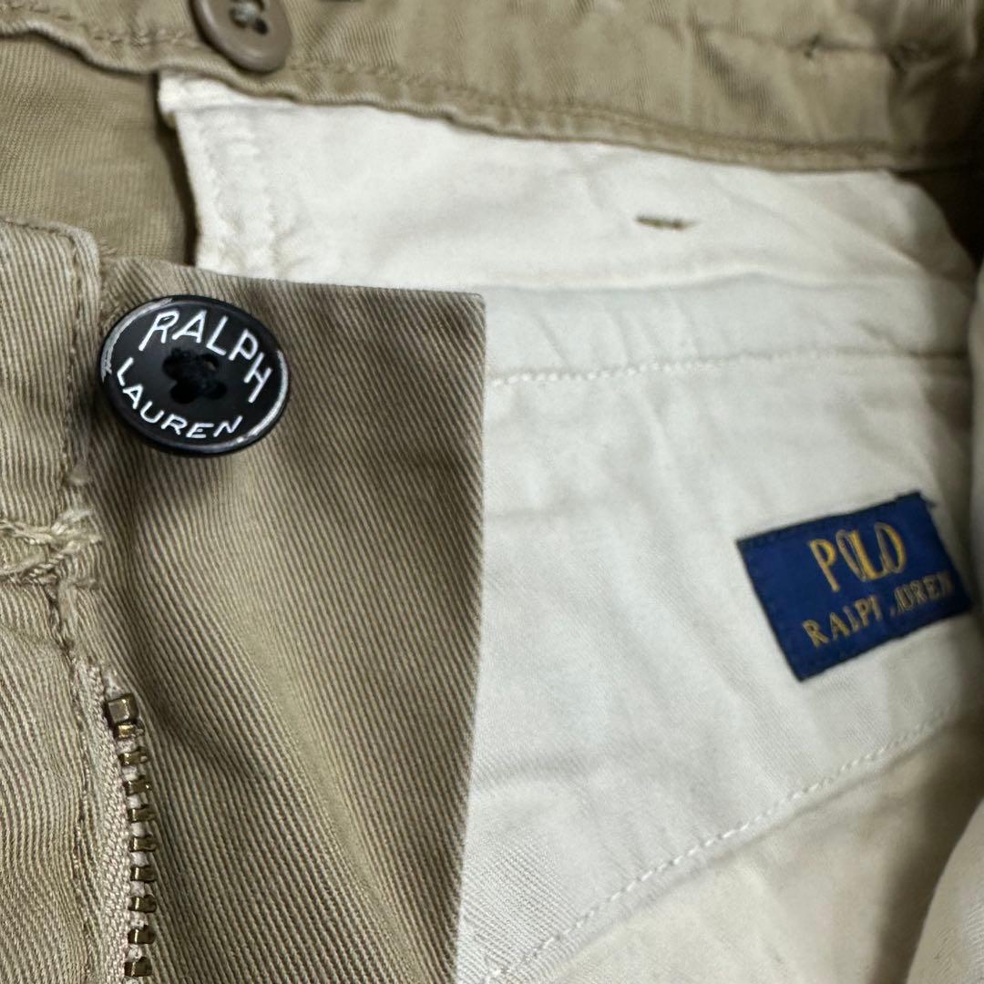 ポロ ラルフローレン リペア加工 チノパンツ W34 POLO