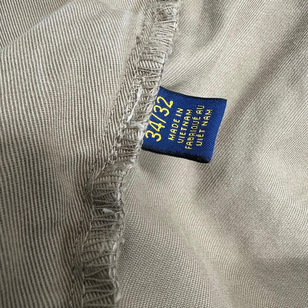 ポロ ラルフローレン リペア加工 チノパンツ W34 POLO