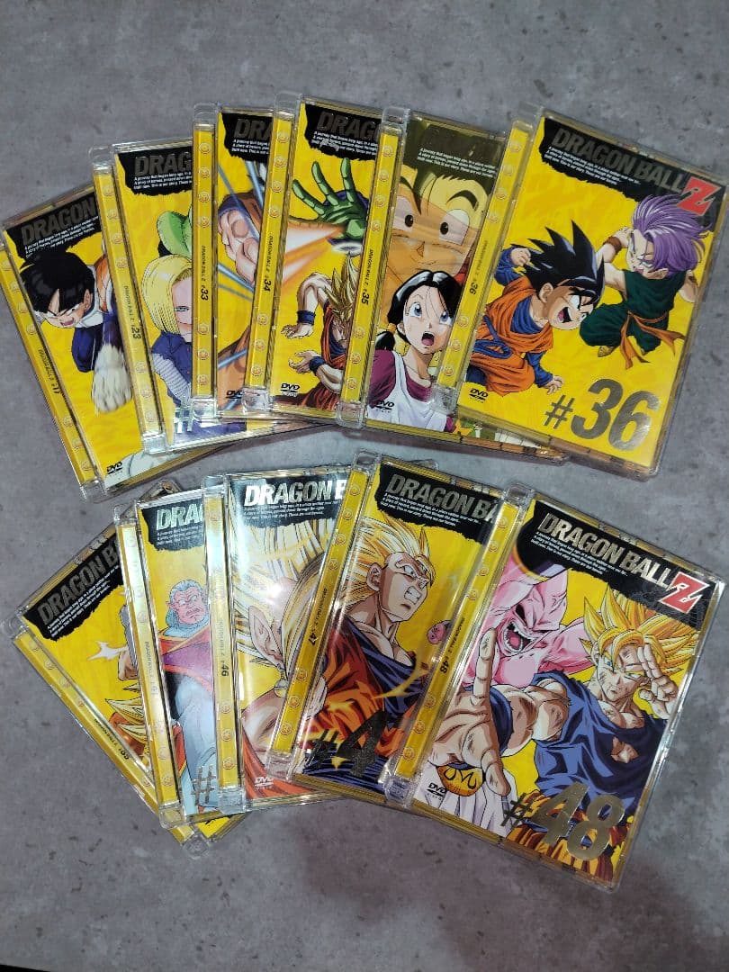 ドラゴンボールZ DVD 17,23,33~36,39,41,46,47,48