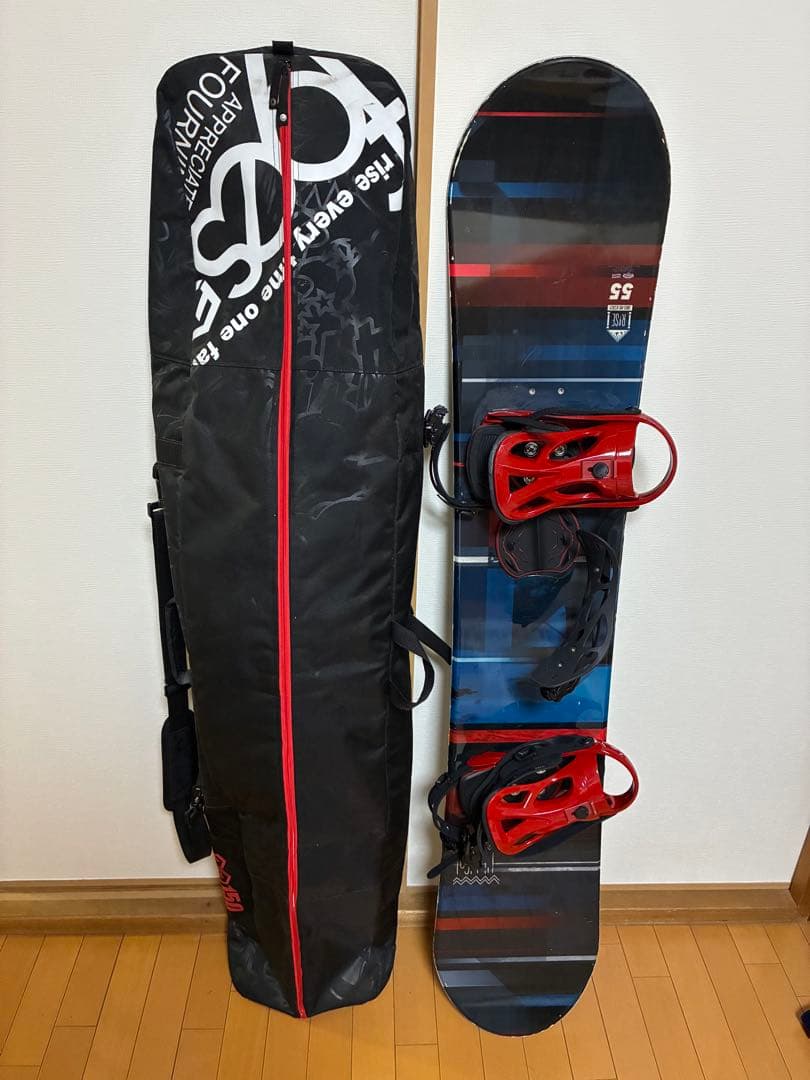 BLAZE スノーボード 156cm + FREEDOM ボードケース