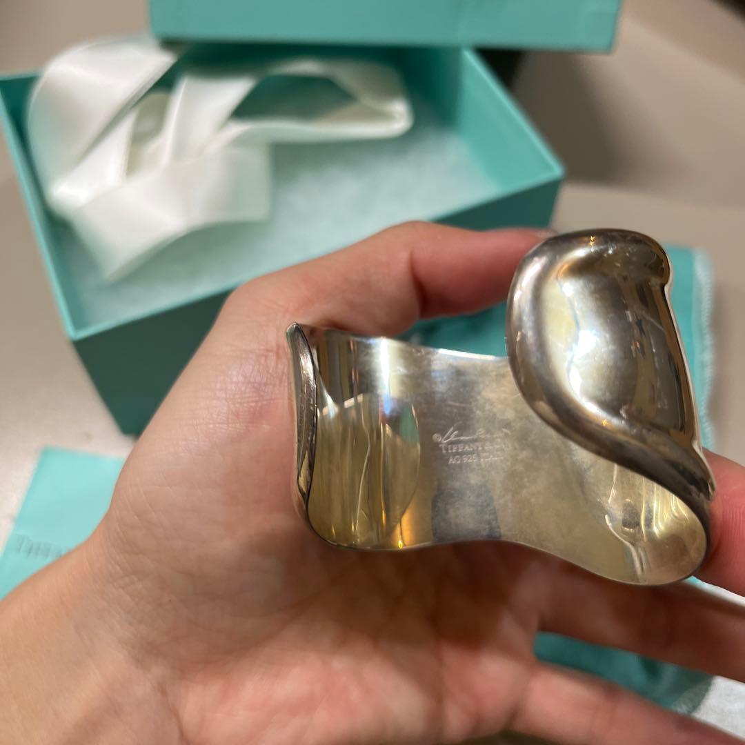 Tiffany & Co. シルバー ボーンカフ　右手用