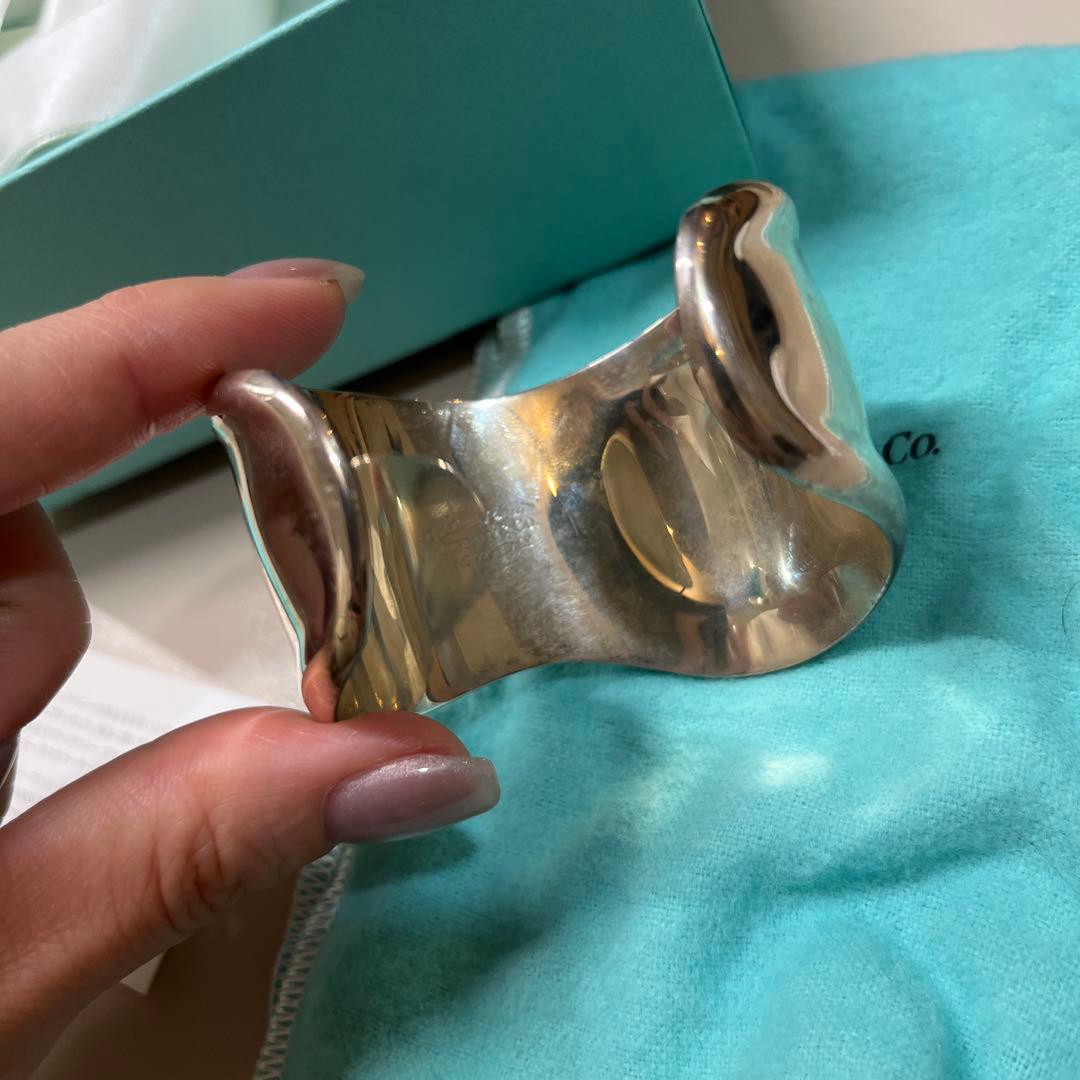 Tiffany & Co. シルバー ボーンカフ　右手用