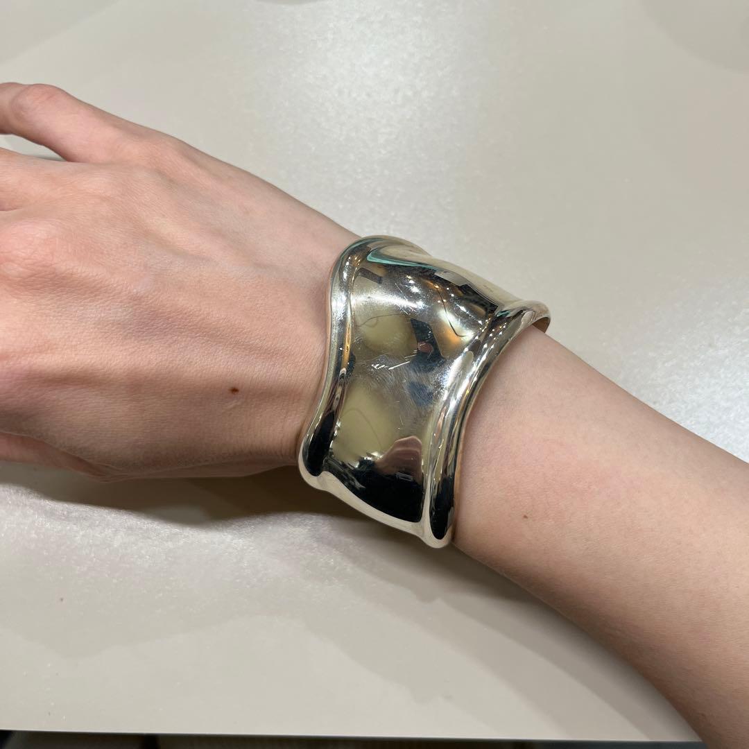 Tiffany & Co. シルバー ボーンカフ　右手用