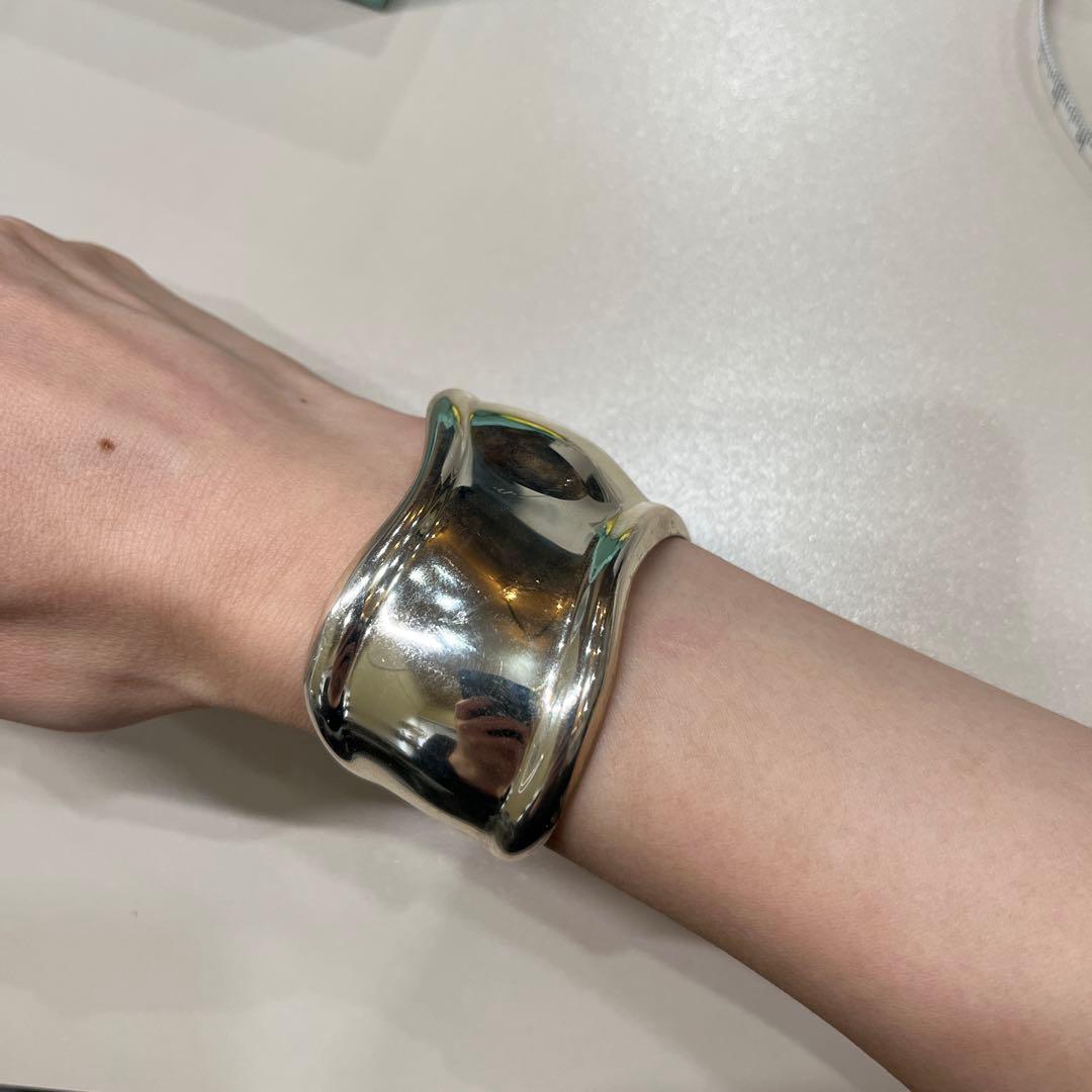 Tiffany & Co. シルバー ボーンカフ　右手用