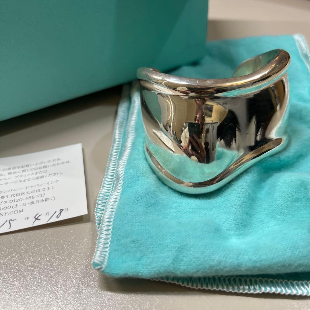 Tiffany & Co. シルバー ボーンカフ　右手用