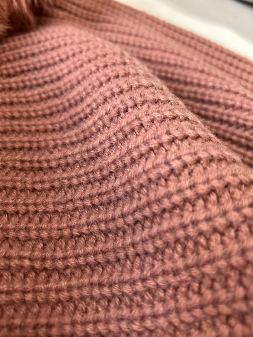 ★希少★エポカ EPOCA ニットファー ニットコート ピンク