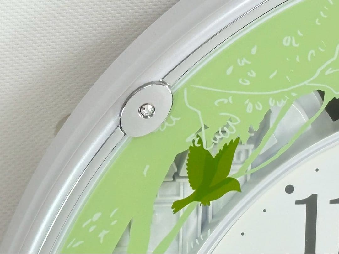 リズム 掛け時計 4MN523MC03 電波 くまのプーさん からくり時計