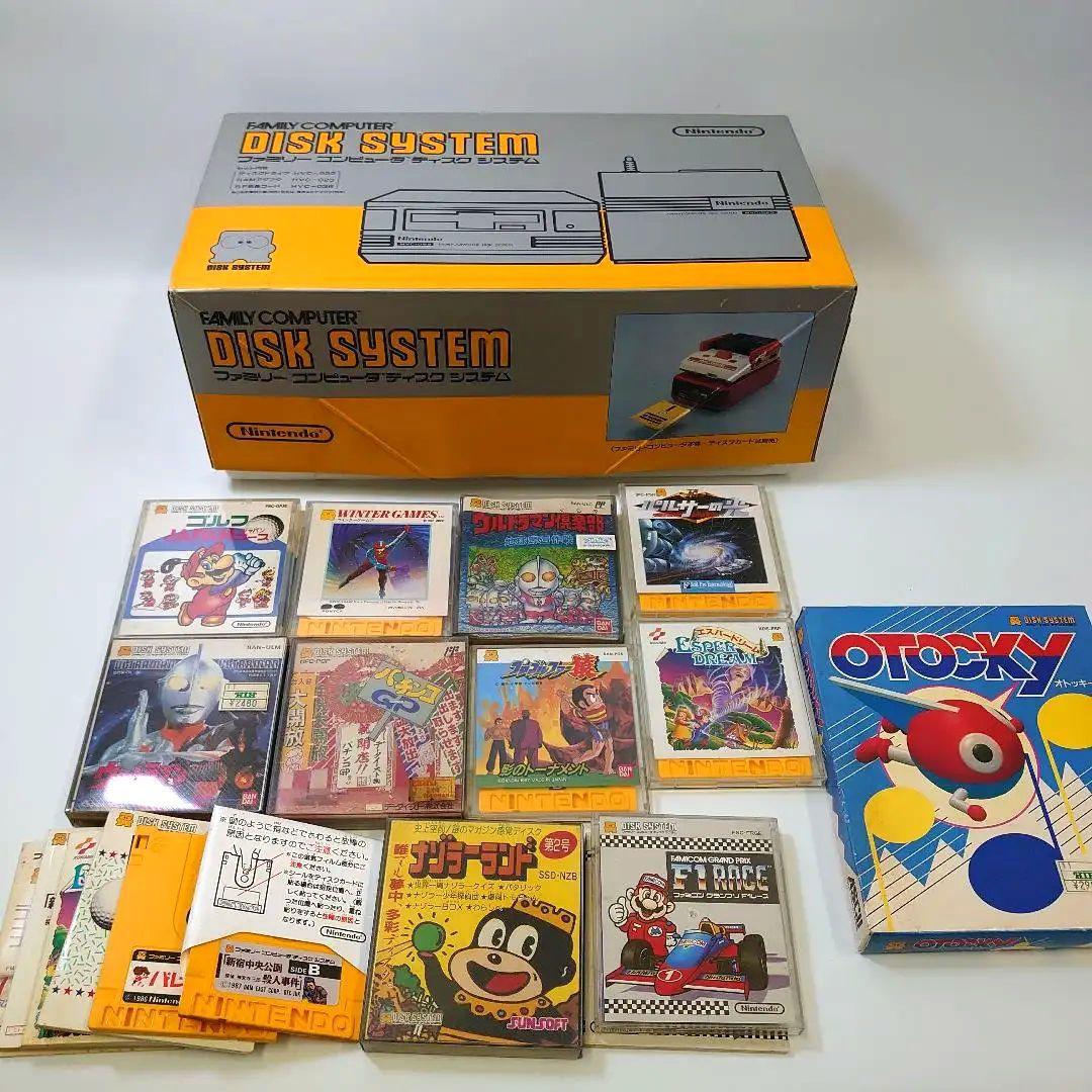 ニンテンドー☆ファミコン　デスクシステム　ソフト付き