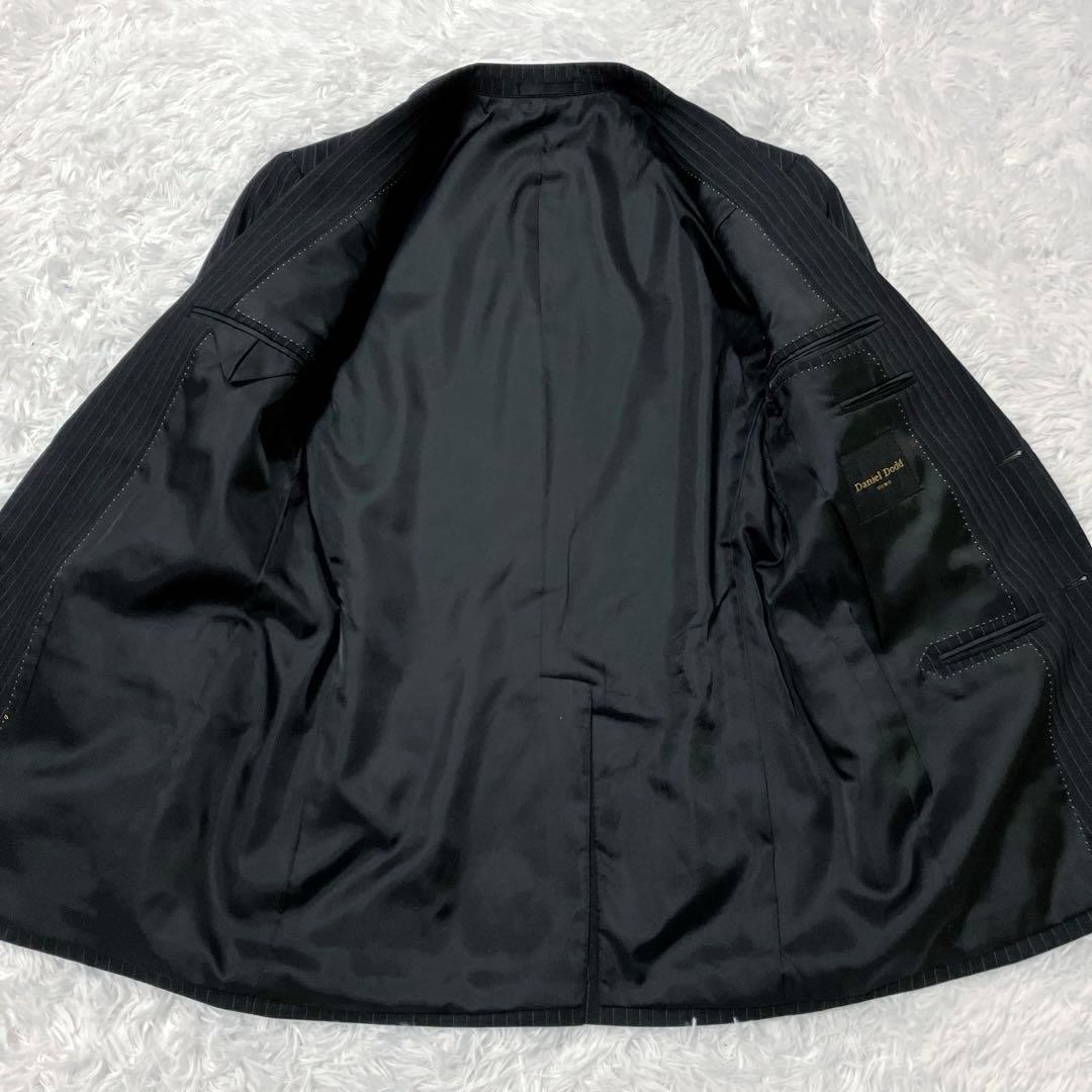 Daniel Dodd UOMO A6 スーツ　3ピース　ストライプ　黒