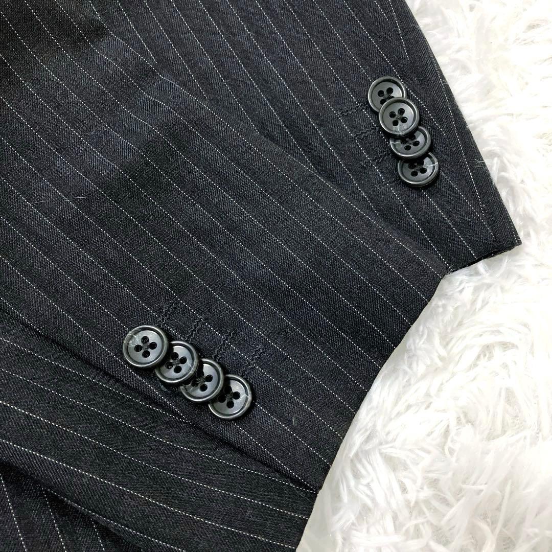 Daniel Dodd UOMO A6 スーツ　3ピース　ストライプ　黒