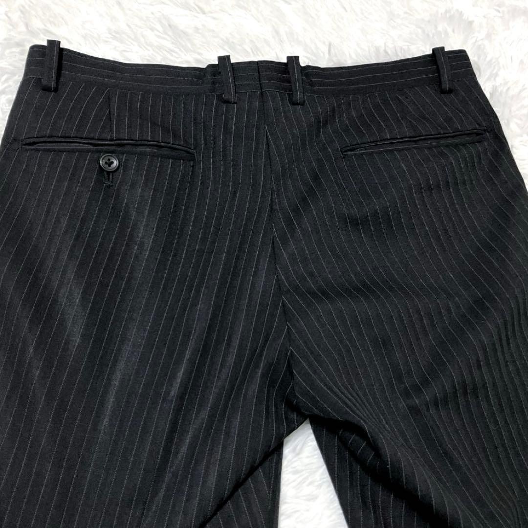 Daniel Dodd UOMO A6 スーツ　3ピース　ストライプ　黒