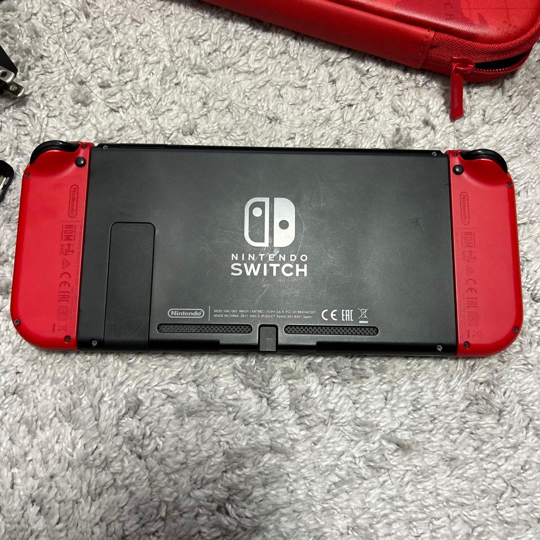 任天堂Switch 本体 箱なし　ソフトなし　マリオオデッセイエディション