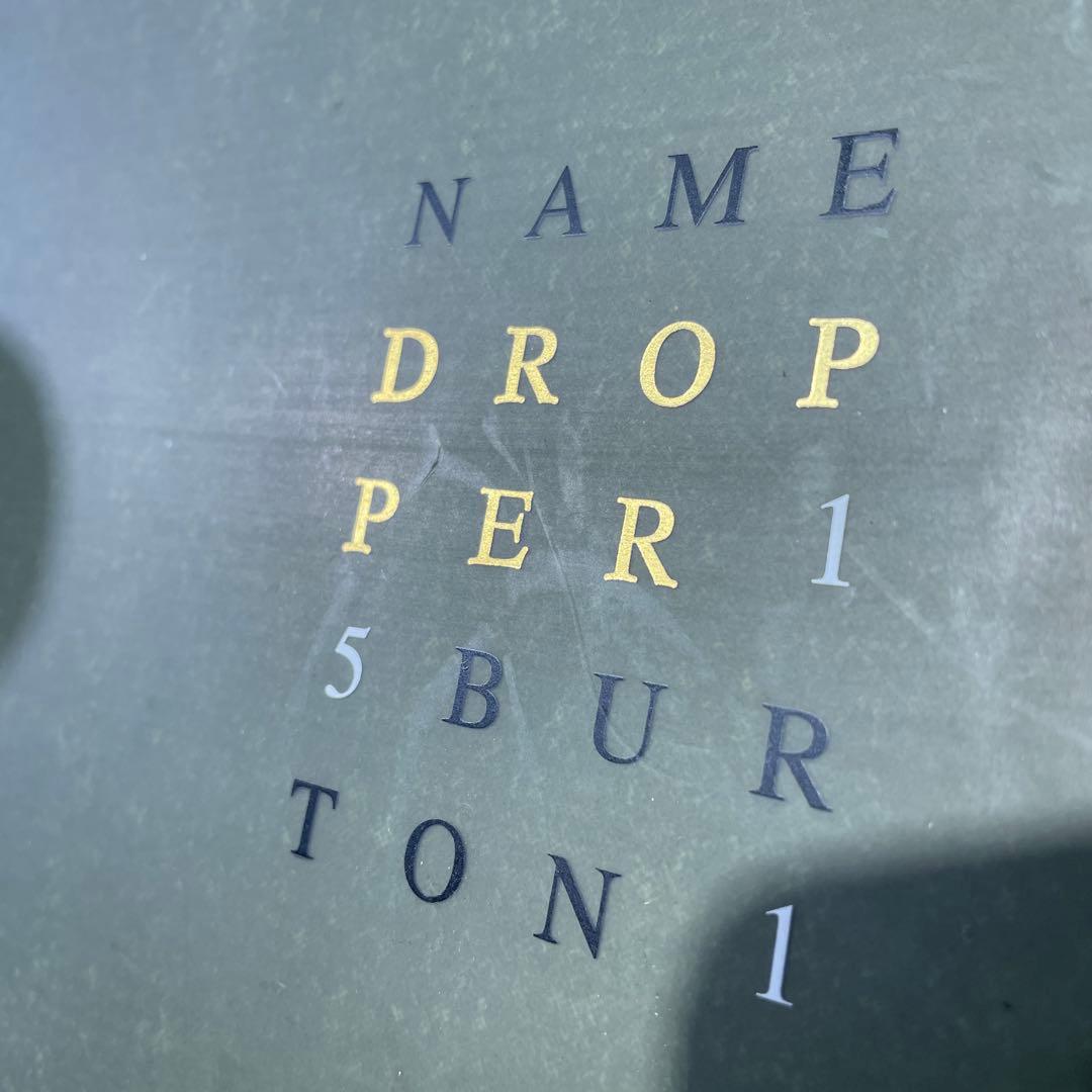 n.aya0425 　burtonバートンNAMEDROPPER2点セット