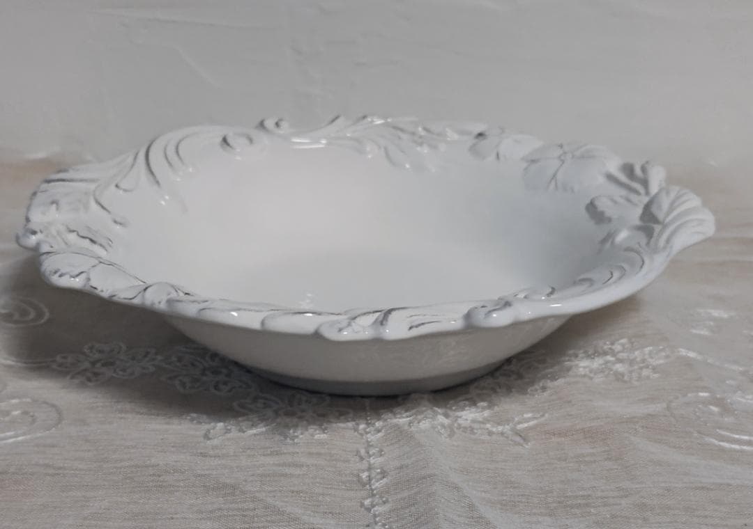 【新品未使用】ELIOS MYFLOWERパスタプレート３枚 サラグレース