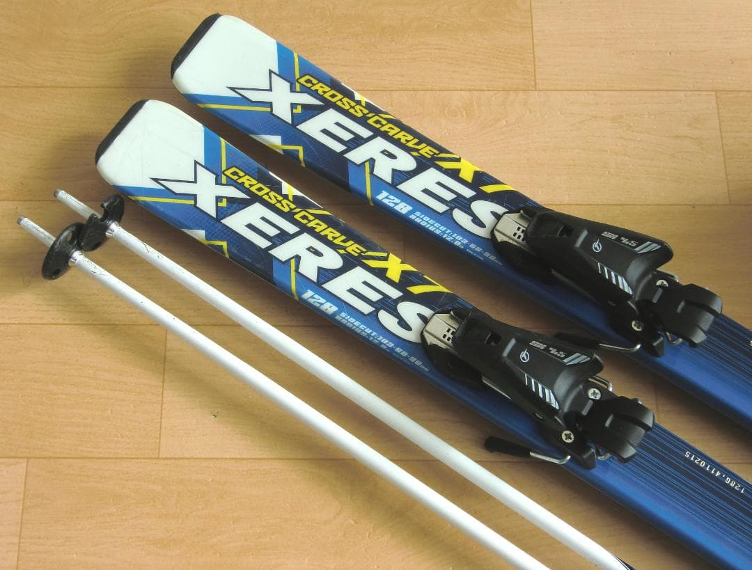 ■11月限定■送料無料■XERES＋Hart■子供用スキーセット■128/23■