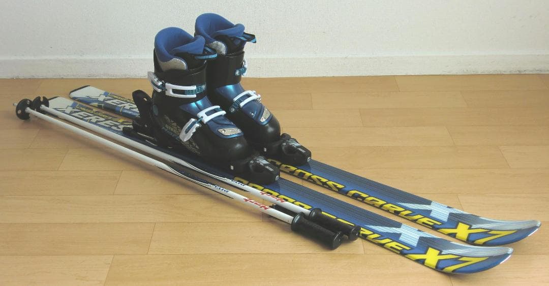 ■11月限定■送料無料■XERES＋Hart■子供用スキーセット■128/23■