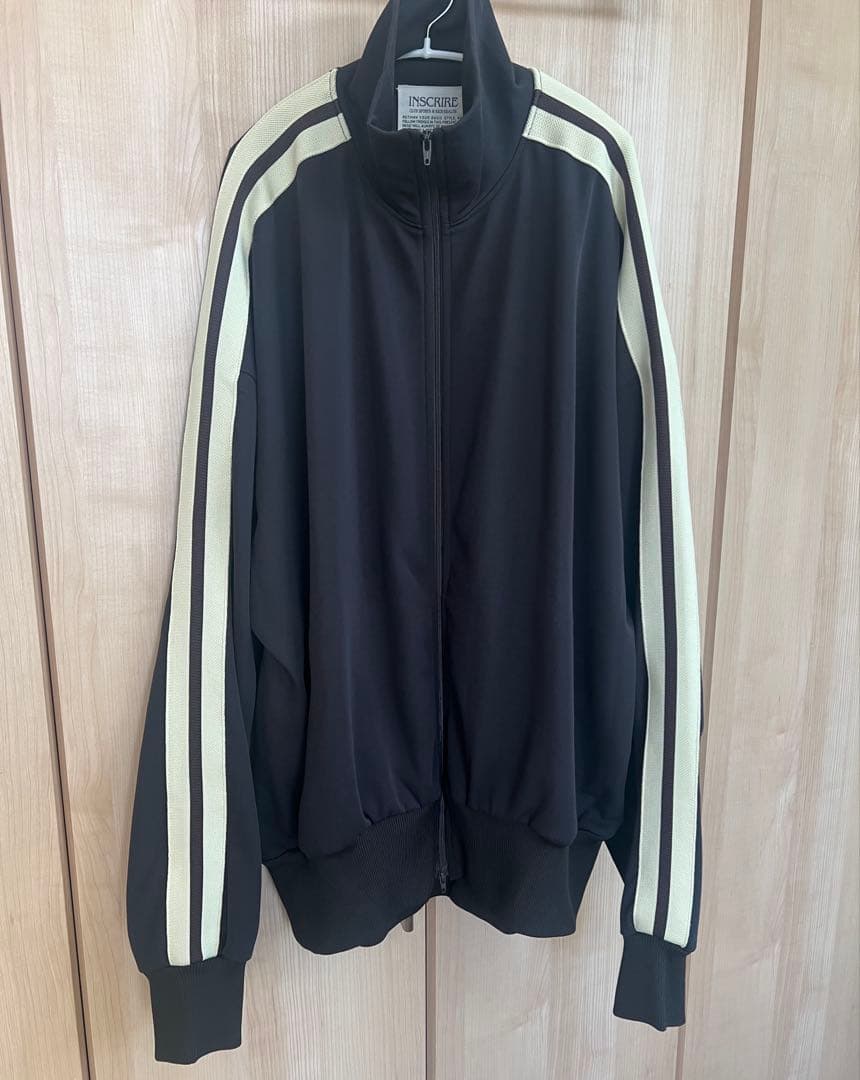 INSCRIREトラックジャケット ブラウン M