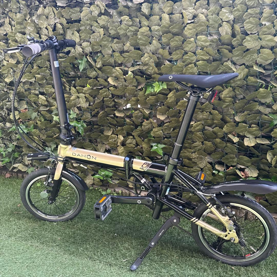 【美品】【泥除け、スタンド、ライト、輪行バック（新品）セット】DAHON K3
