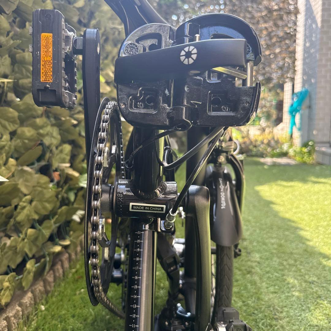 【美品】【泥除け、スタンド、ライト、輪行バック（新品）セット】DAHON K3