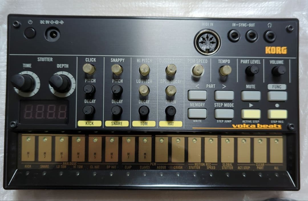 ⭐️未使用品⭐️KORG volca beats　美品　お買い得