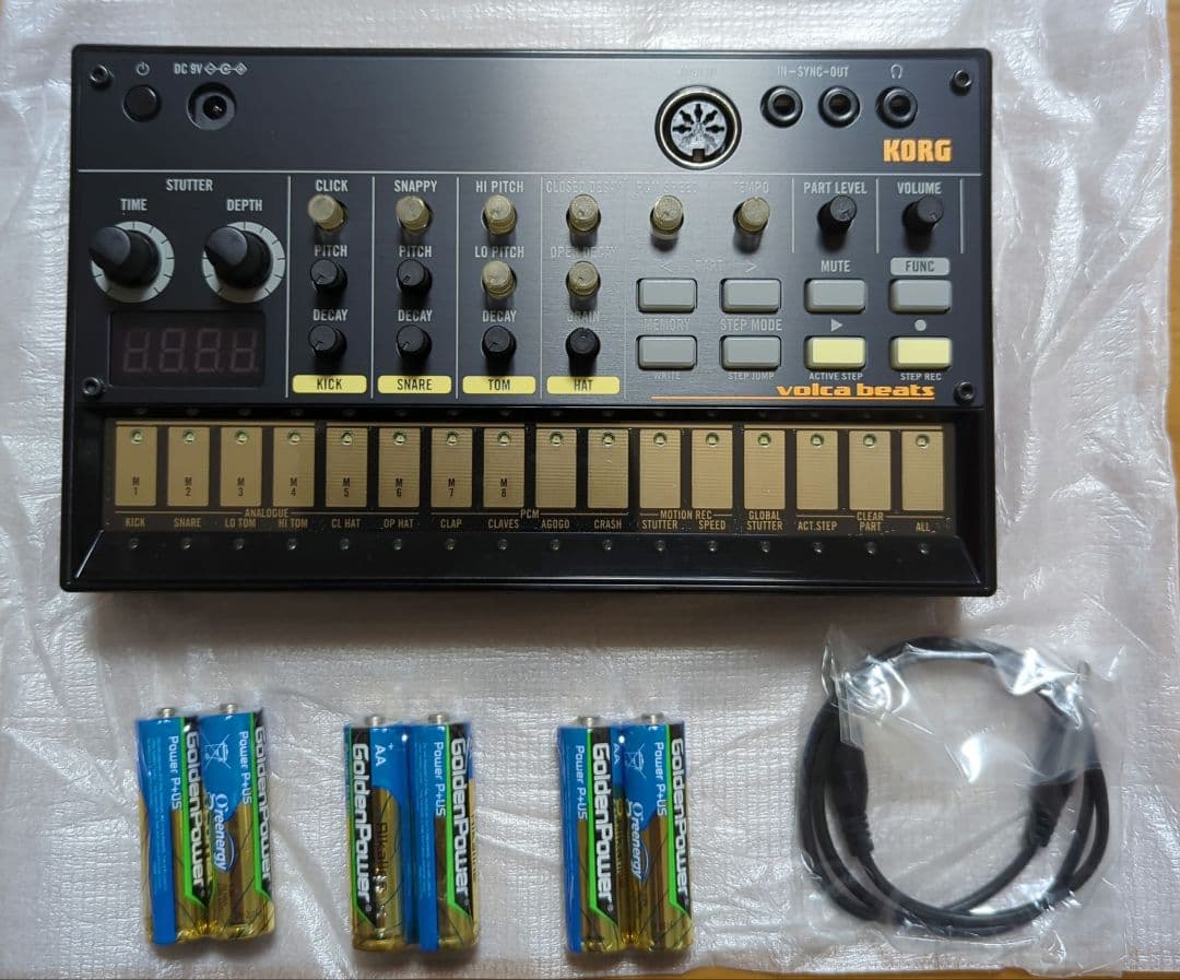 ⭐️未使用品⭐️KORG volca beats　美品　お買い得