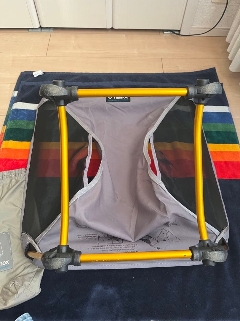 Helinox 折りたたみ☆グラウンドチェア グレー