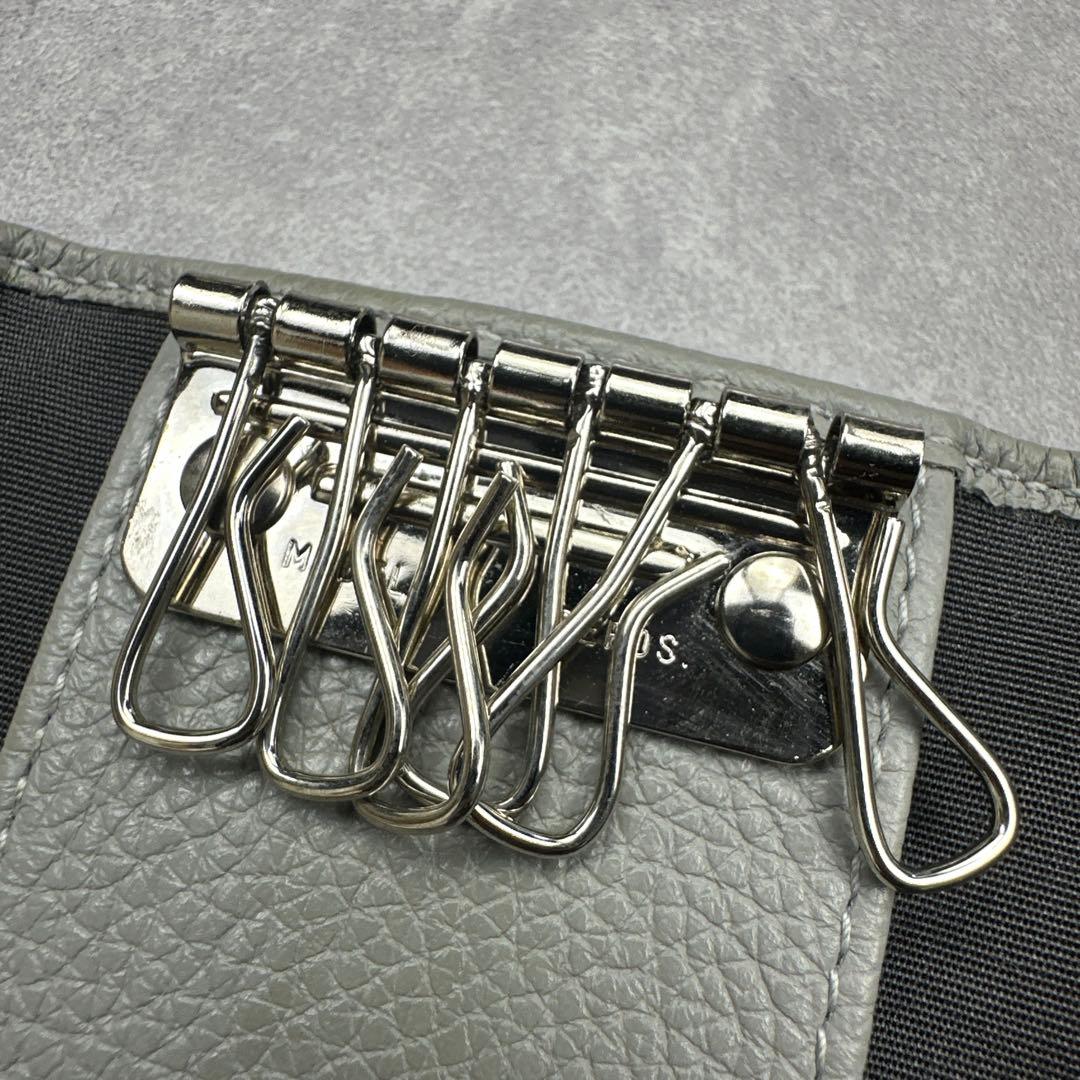 JIMMY CHOO ジミーチュウ キーケース 6連 星型 スタッズ グレー