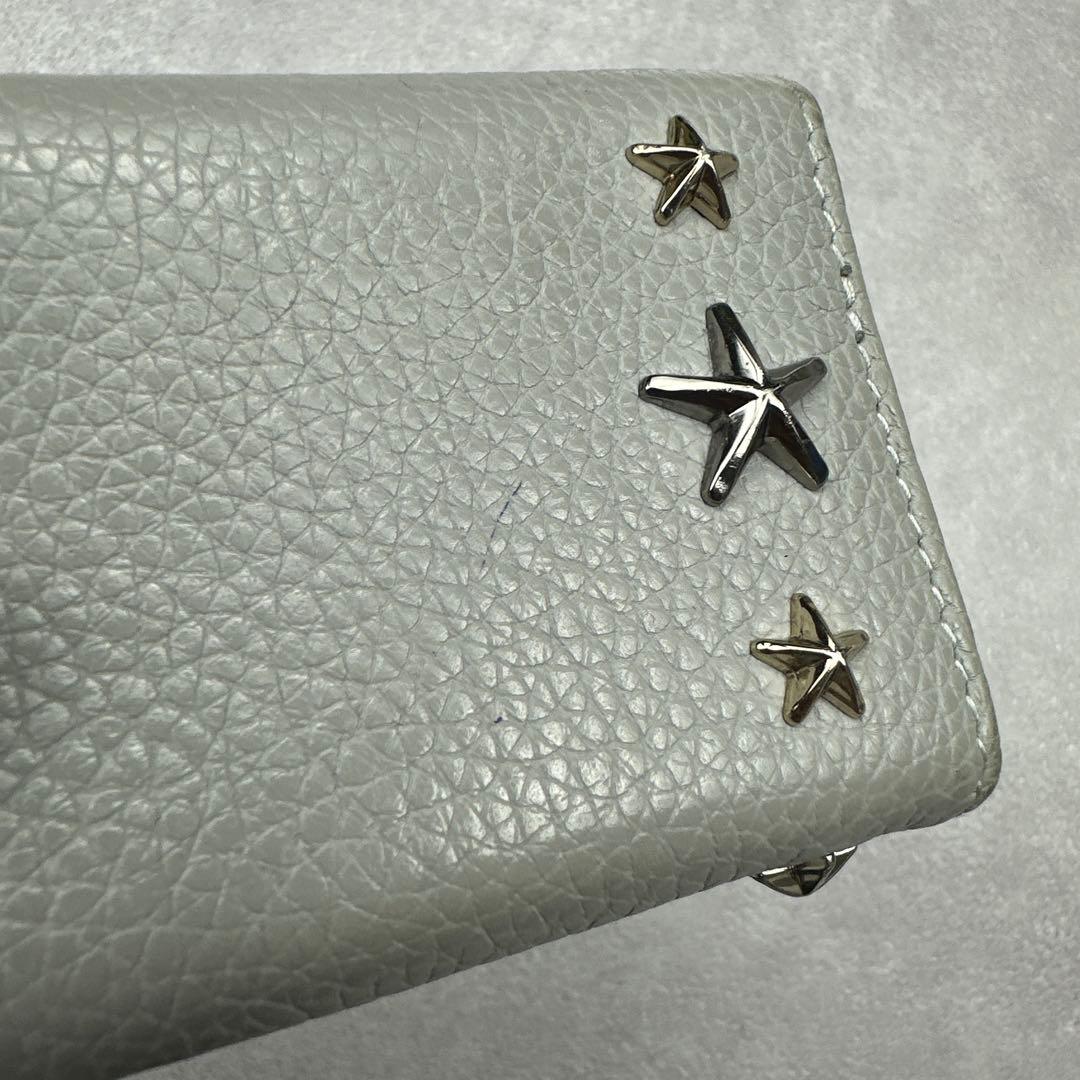 JIMMY CHOO ジミーチュウ キーケース 6連 星型 スタッズ グレー