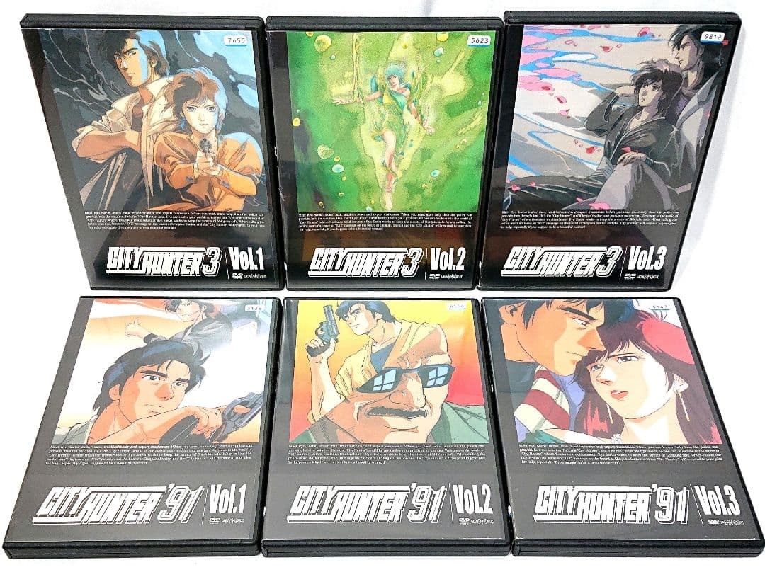 CITY HUNTER/シティーハンター【1～3 + 91】DVD 全26巻