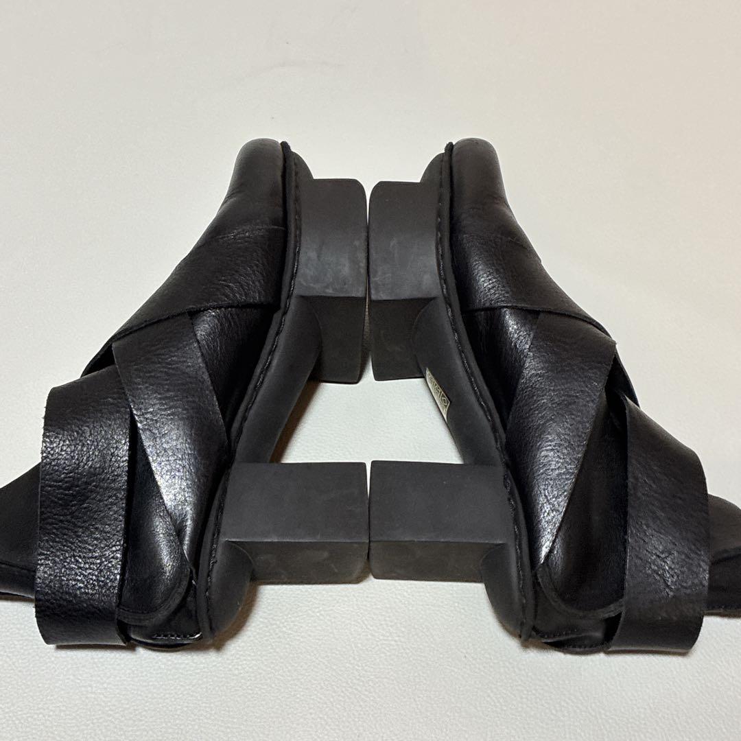 trippen トリッペン ハッピーソール レザー ストラップシューズ 39