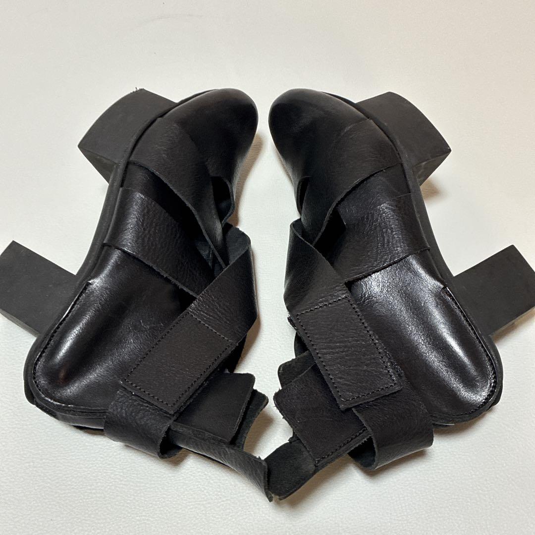 trippen トリッペン ハッピーソール レザー ストラップシューズ 39