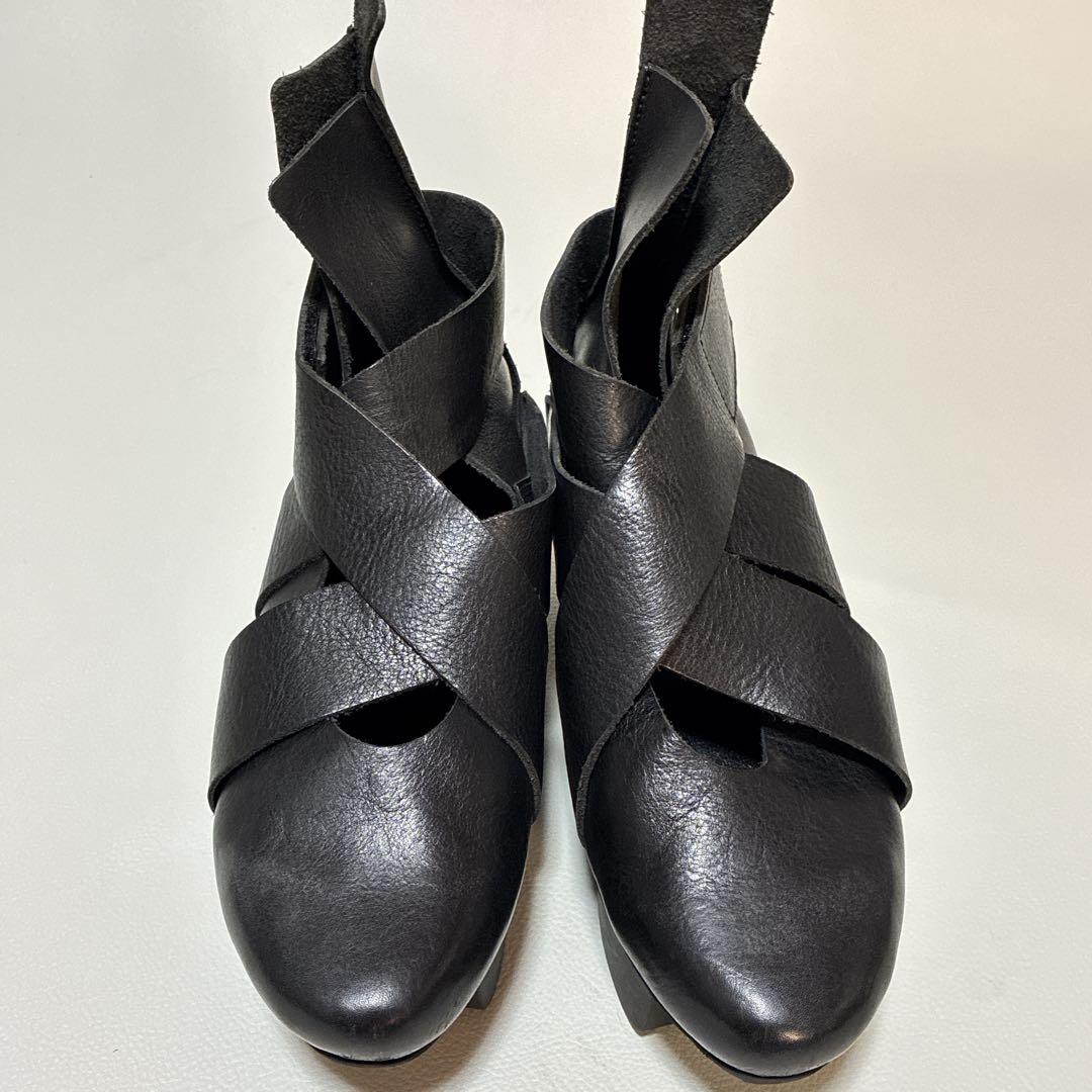 trippen トリッペン ハッピーソール レザー ストラップシューズ 39