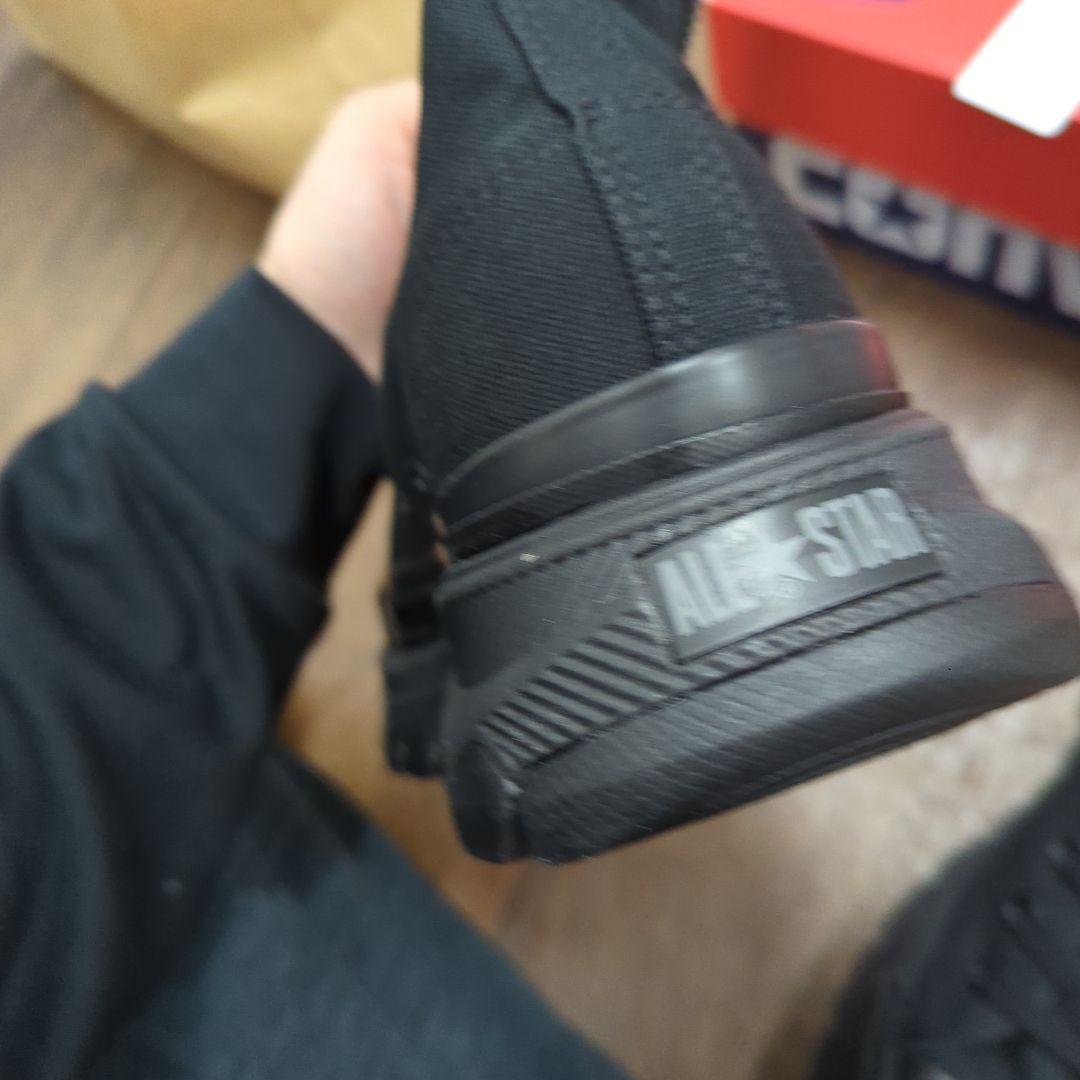 コンバース トレックウェーブ Z HI 黒 27.5 箱付 美品