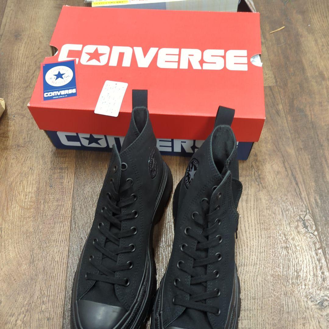 コンバース トレックウェーブ Z HI 黒 27.5 箱付 美品