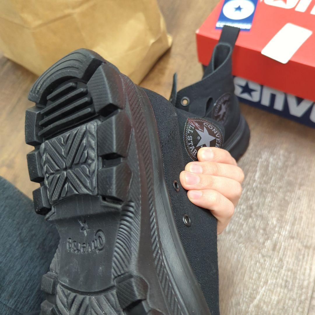 コンバース トレックウェーブ Z HI 黒 27.5 箱付 美品