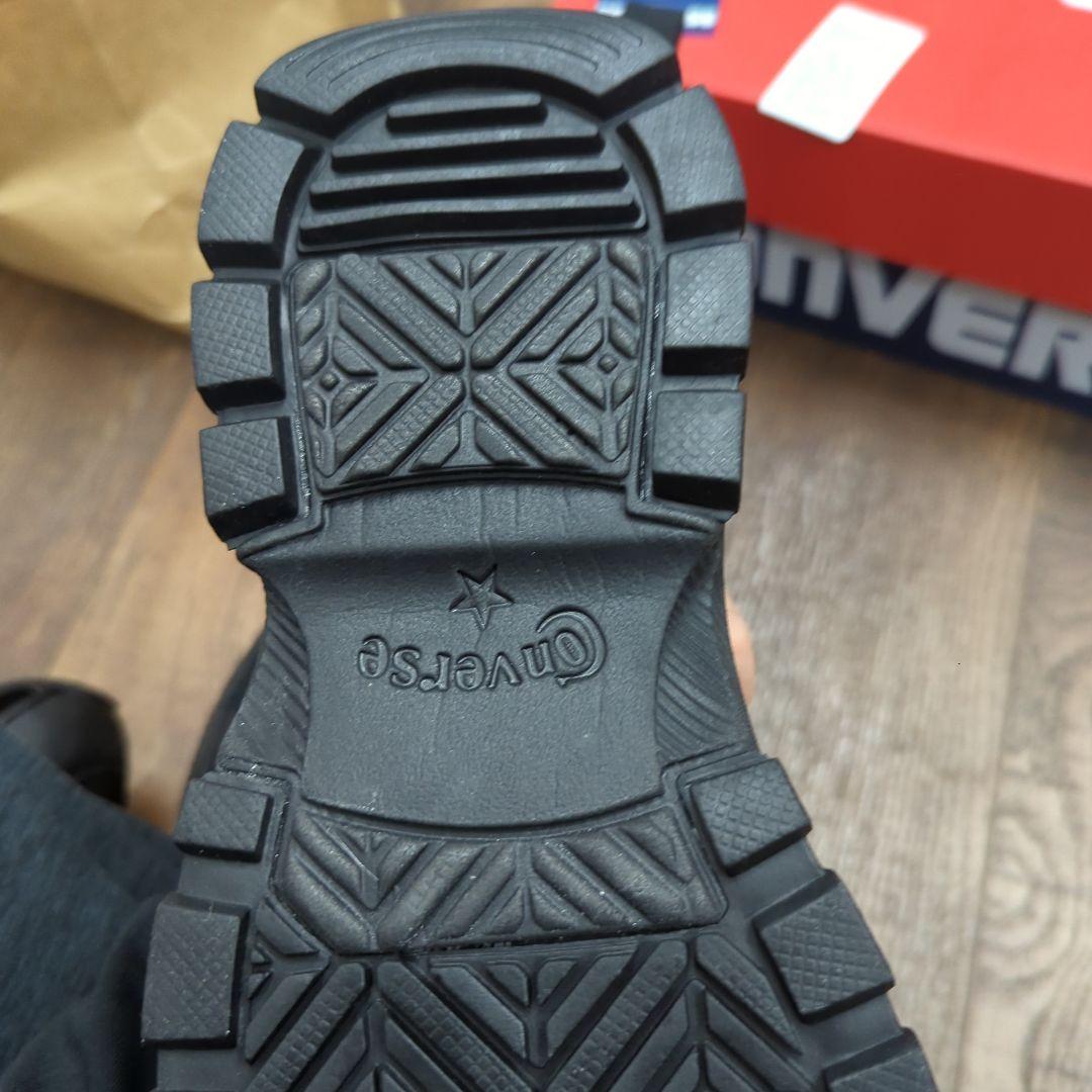 コンバース トレックウェーブ Z HI 黒 27.5 箱付 美品