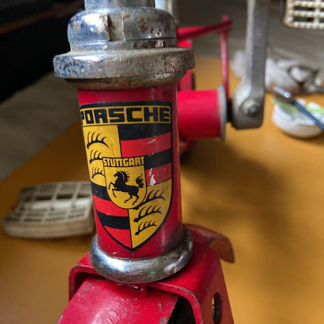 幼児用自転車　ポルシェマーク付き