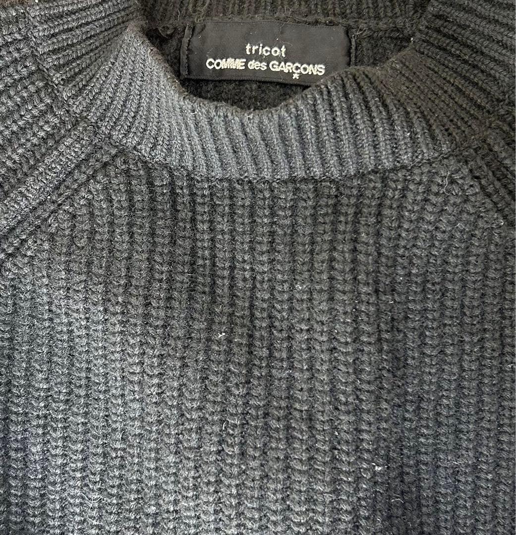 トリコ コムデギャルソン ニット トップス ブラック 黒 アーカイブ 2014