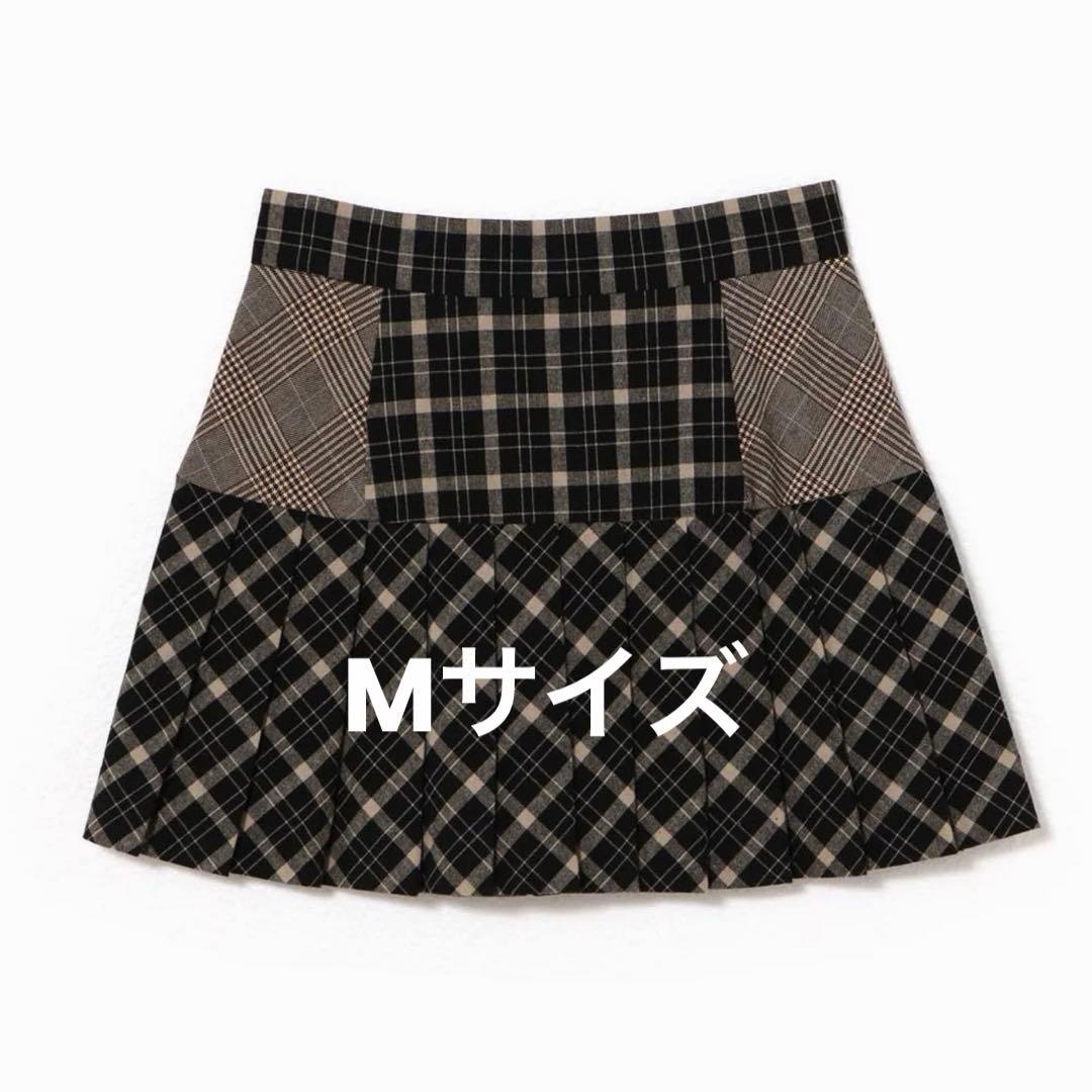 andmary Coco check pleats skirt Mサイズ