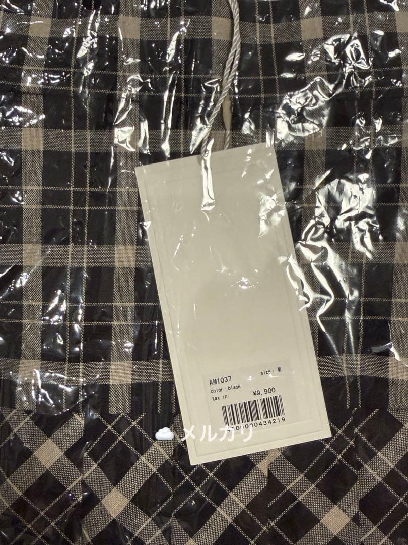 andmary Coco check pleats skirt Mサイズ