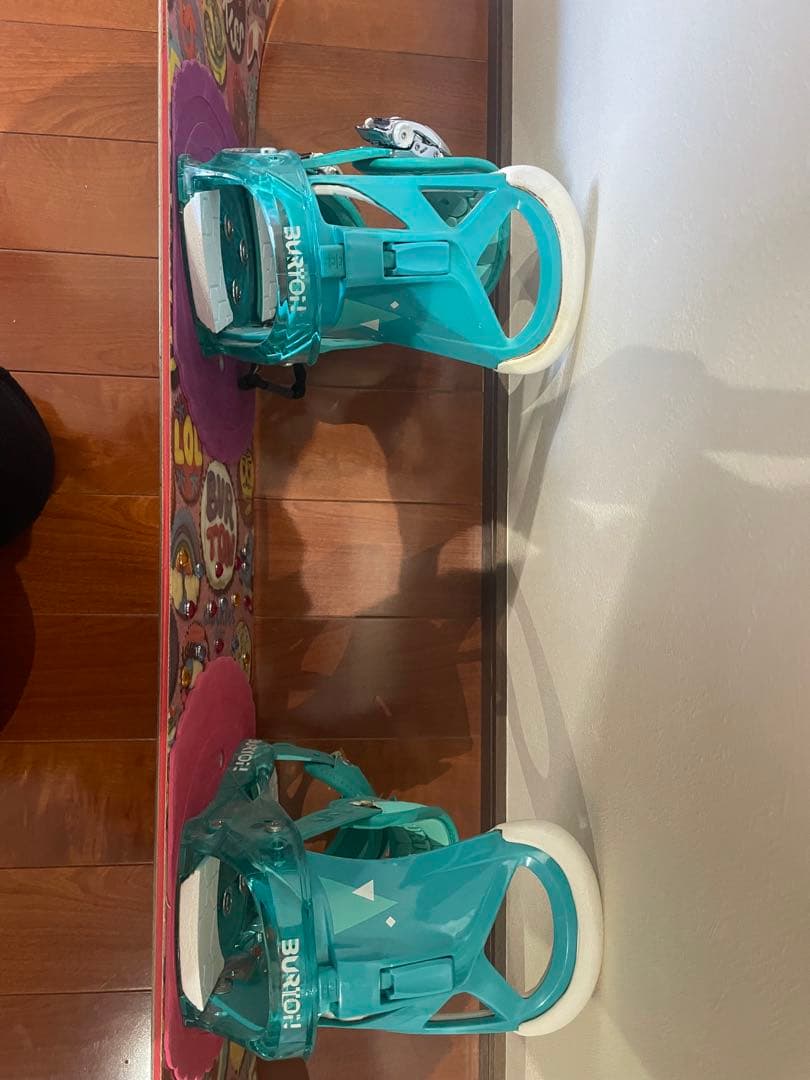 Burton チクレット 115cmセット キッズ 女子 ブーツ ビンディング