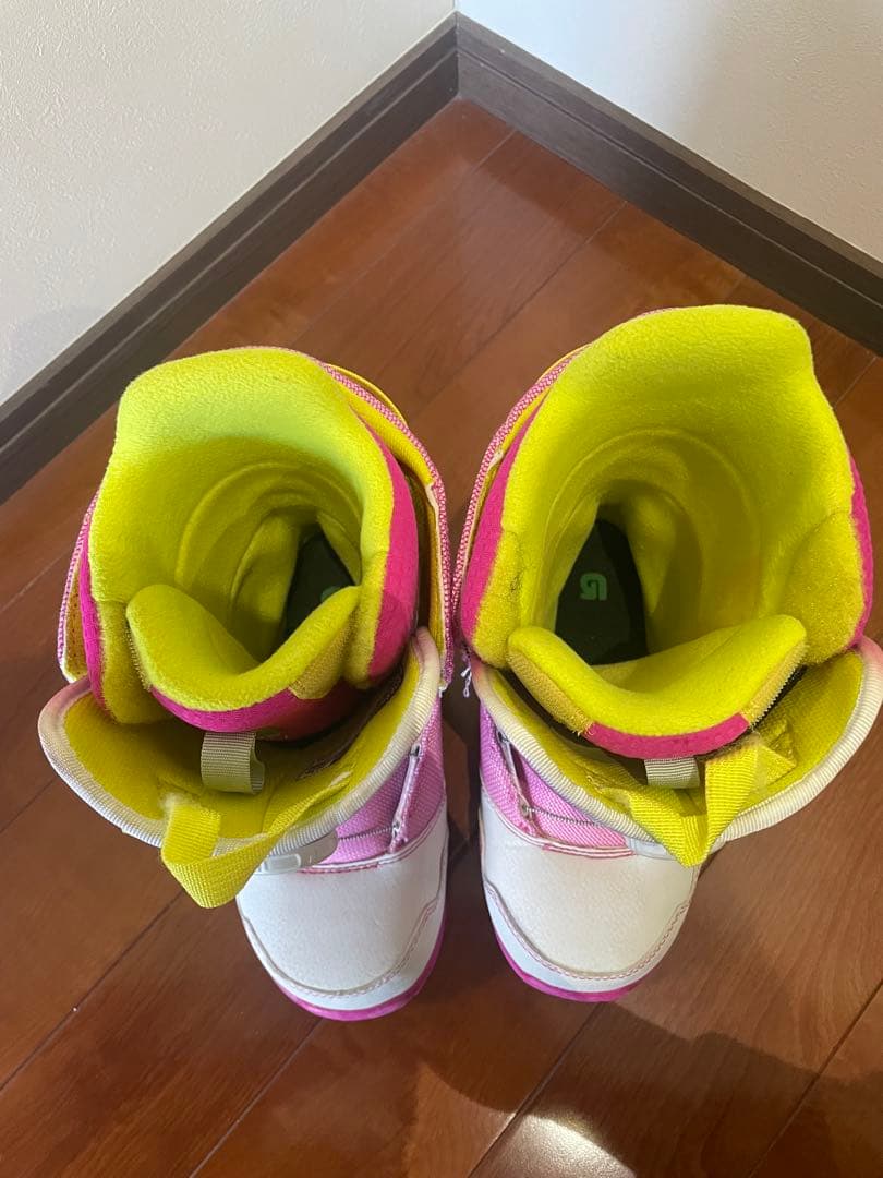 Burton チクレット 115cmセット キッズ 女子 ブーツ ビンディング